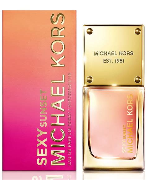 michael kors sexy sunset|Michael Kors Sexy Sunset Eau de Parfum Spray, 1.